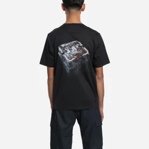 T-Shirt à Badge Metropolis Series Mercerized Jersey