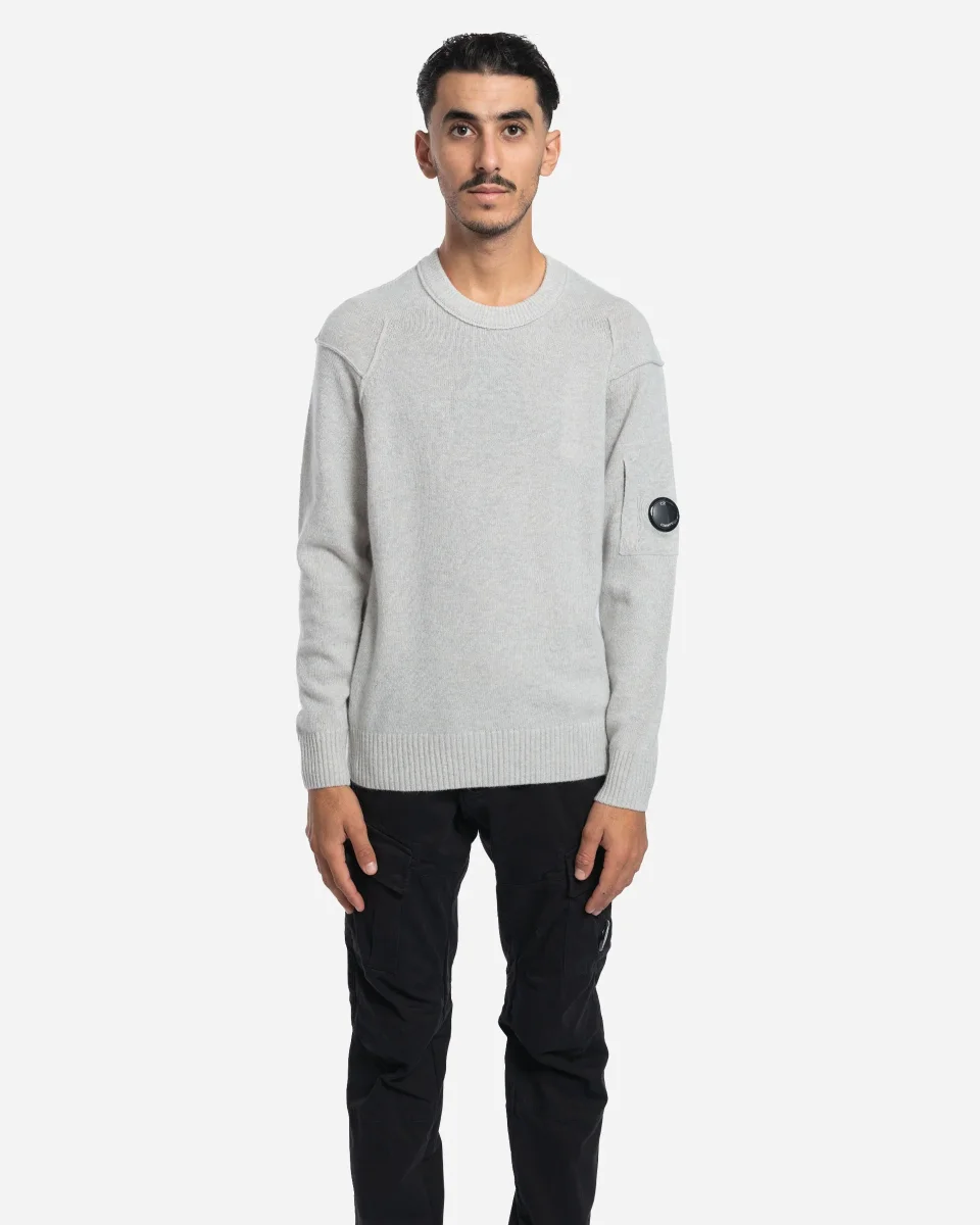 Pull à Col Ras du Cou Laine Lambwool Grs – Image 6