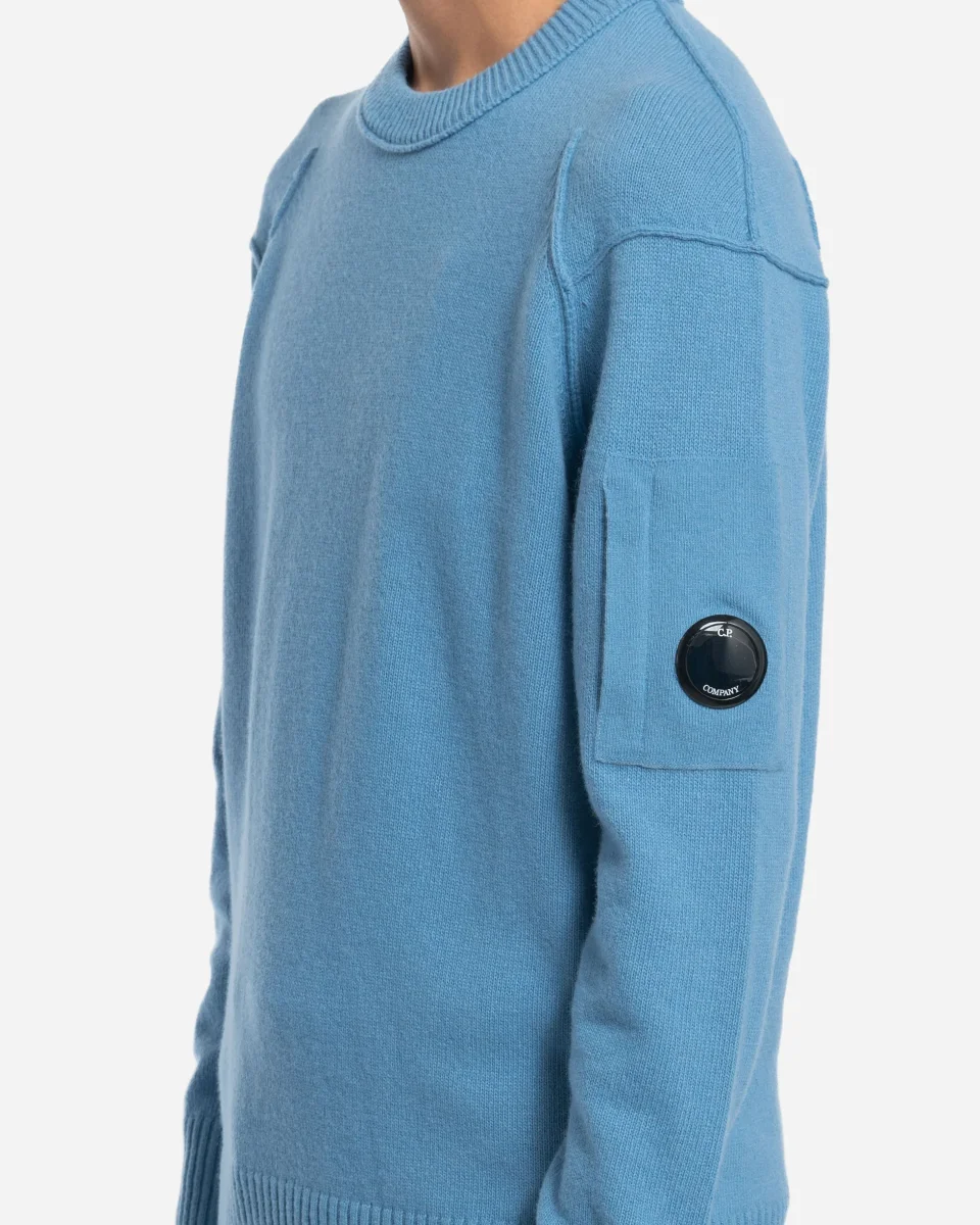 Pull à Col Ras du Cou Laine Lambwool Grs – Image 3