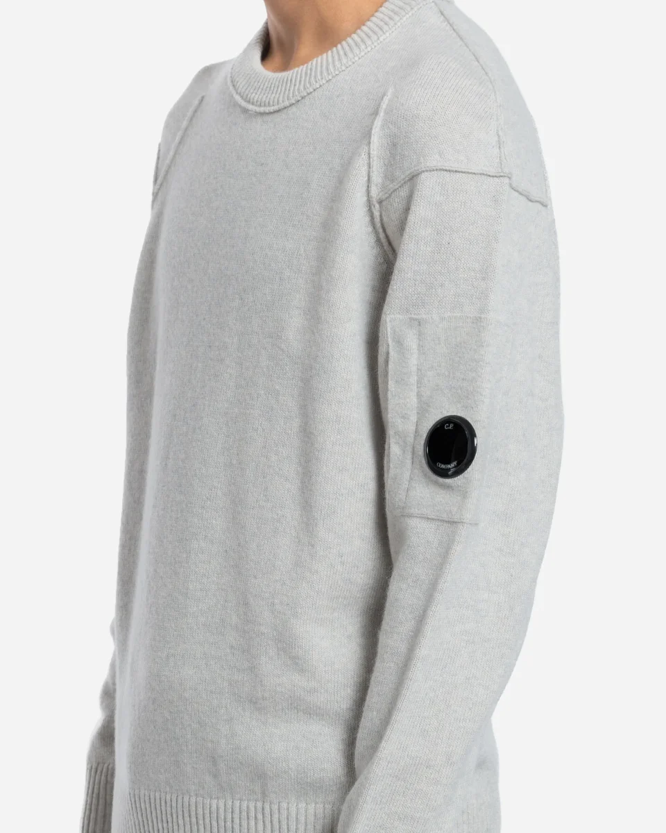 Pull à Col Ras du Cou Laine Lambwool Grs – Image 7