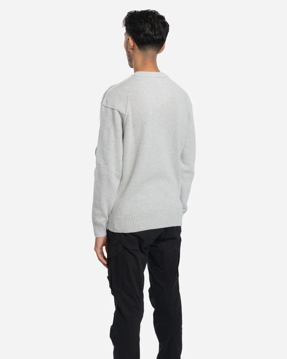 Pull à Col Ras du Cou Laine Lambwool Grs – Image 9