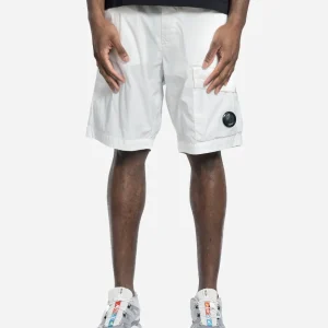 Short Cargo en Gabardine de Coton