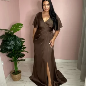 Robe de soirée 5039 marron