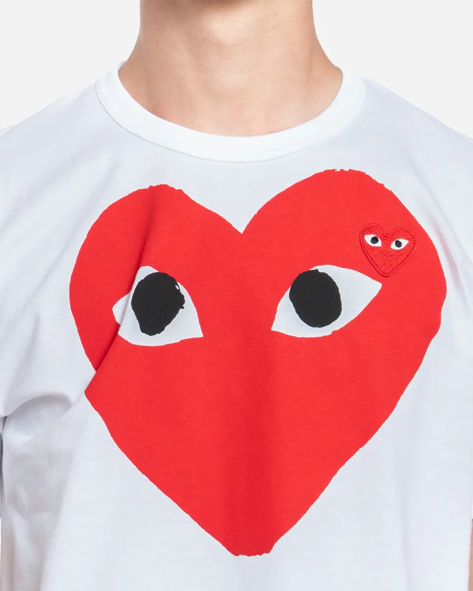 T-Shirt Play Big Heart Red – Image 3