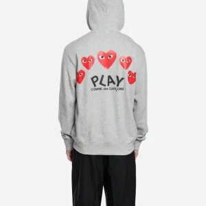 Sweatshirt Zippé Multi Heart