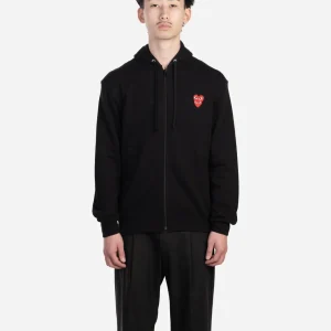 Sweatshirt Zippé Double Red Heart