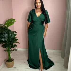 Robe de soirée 5039 vert foncé