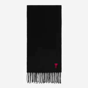 Écharpe Ami Paris Ami de Coeur Noire