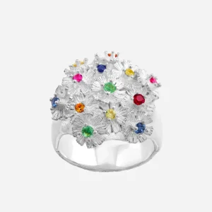 Bague Bouquet en Argent