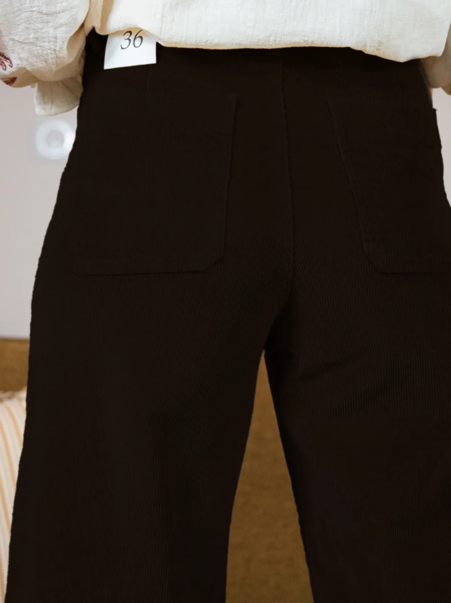 Pantalon velours marron ATLANTA La Petite Étoile – Image 5