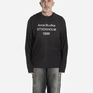 T-Shirt avec Logo Manches Longues