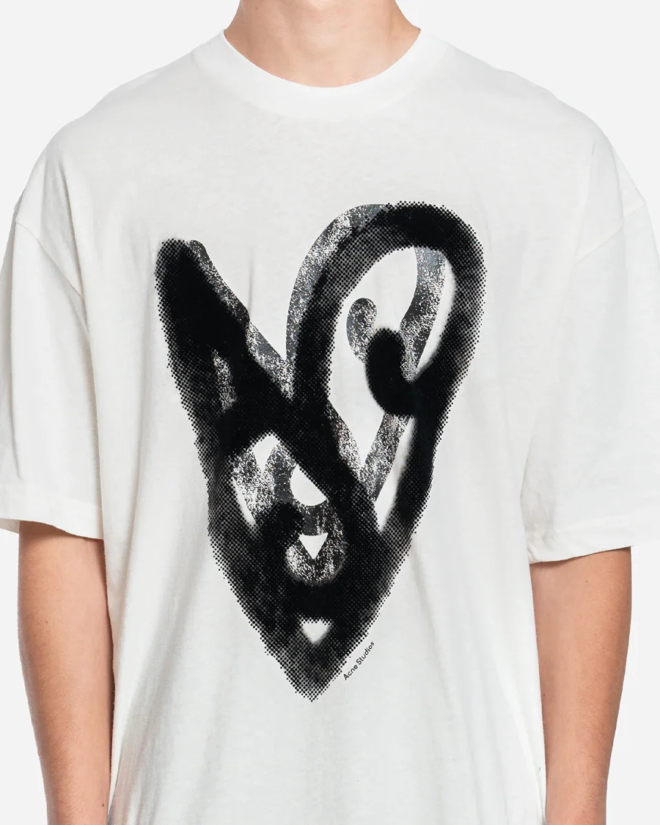 T-Shirt à Logo Heart AS en Spray – Image 3