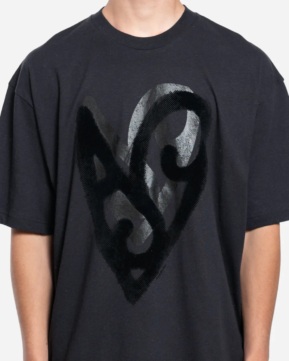 T-Shirt à Logo Heart AS en Spray – Image 7