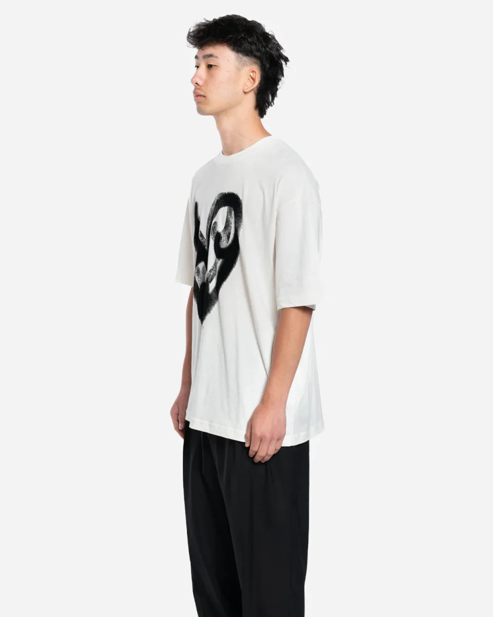 T-Shirt à Logo Heart AS en Spray – Image 4