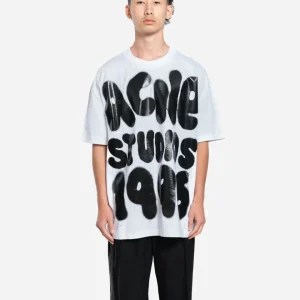 T-Shirt à Logo en Spray