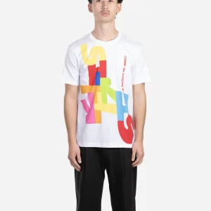 T-Shirt Knit White / Print