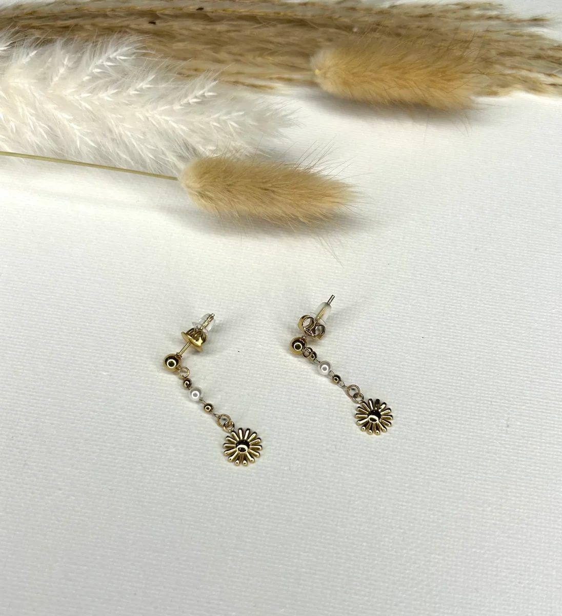 Boucles d’oreilles Flower