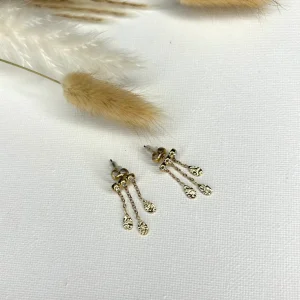 Boucles d’oreilles Baya strass