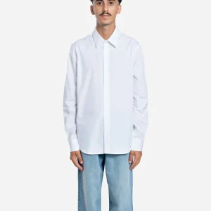 Chemise en Popeline De Coton Blanche