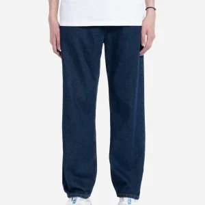 Jean Bleu Coupe Large en Coton