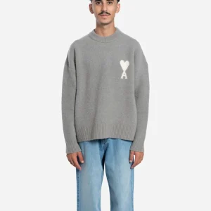 Pull Col Rond Ami De Coeur en Alpaga