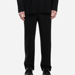 Pantalon Droit Plissé