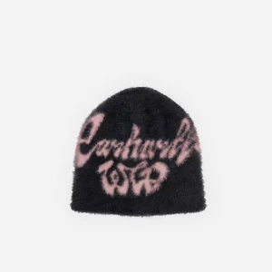Chedda Beanie Black/Glassy Pink