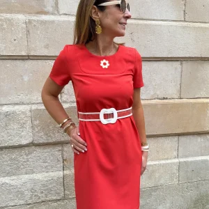 Robe orangeade PASSIONNEMENT Hippocampe