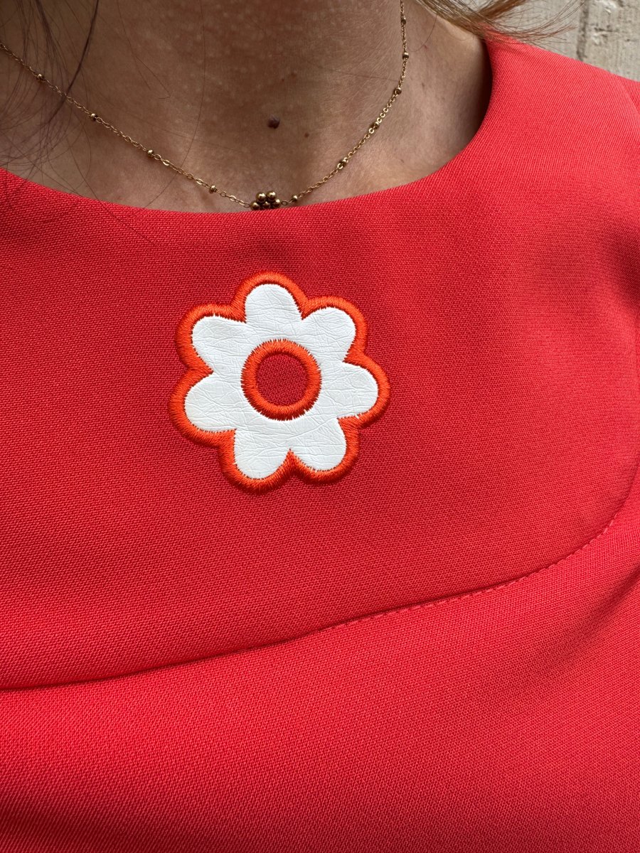 Robe orangeade PASSIONNEMENT Hippocampe – Image 6