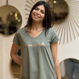 Tee-shirt La vie est belle