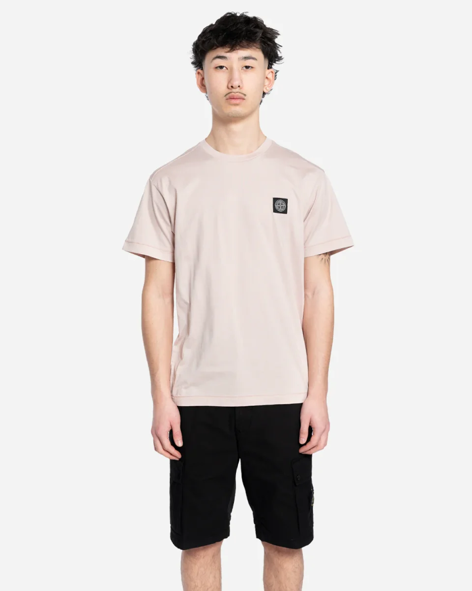 T-Shirt à Écusson Rose – Image 2