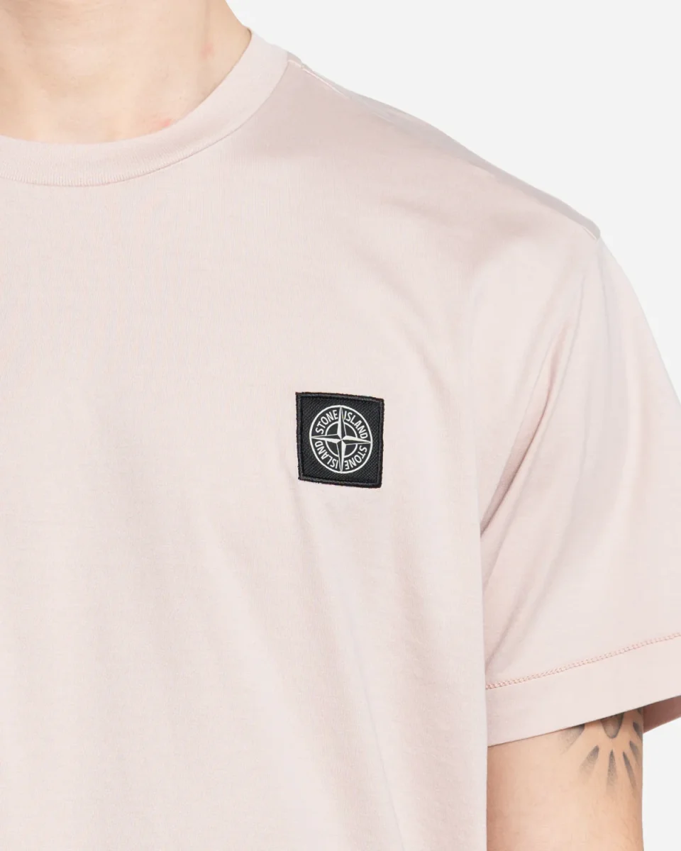 T-Shirt à Écusson Rose – Image 3