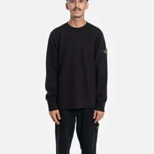 Sweatshirt Ras-du-Cou en Jersey Noir