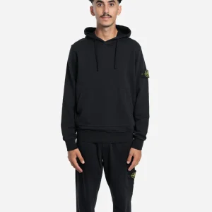 Sweatshirt à Capuche en Molleton Noir