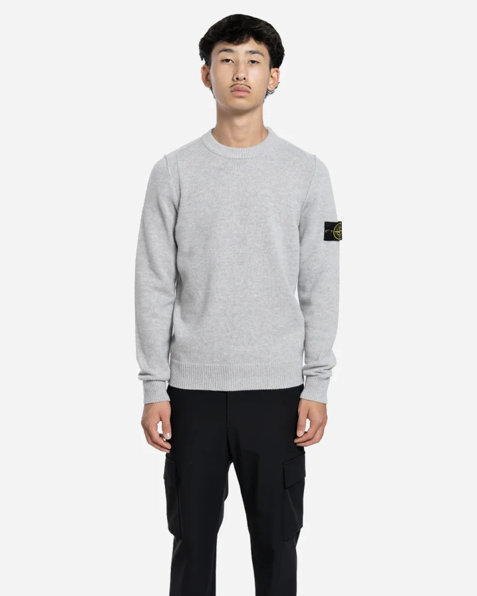 Pull Ras-du-Cou Gris