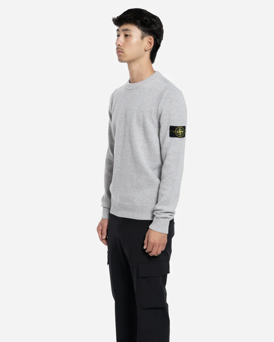 Pull Ras-du-Cou Gris – Image 3