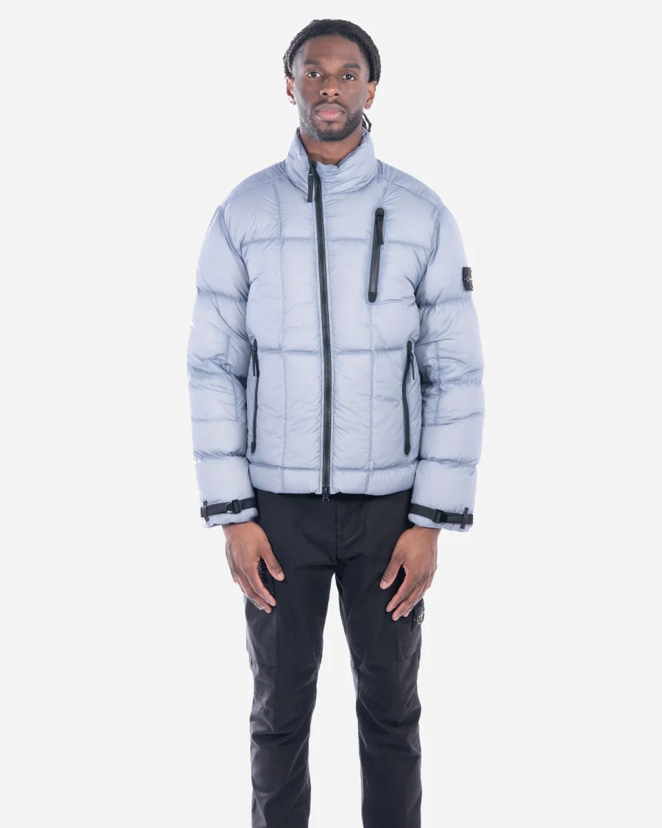 Doudoune à Col Montant Dark Blue – Image 2