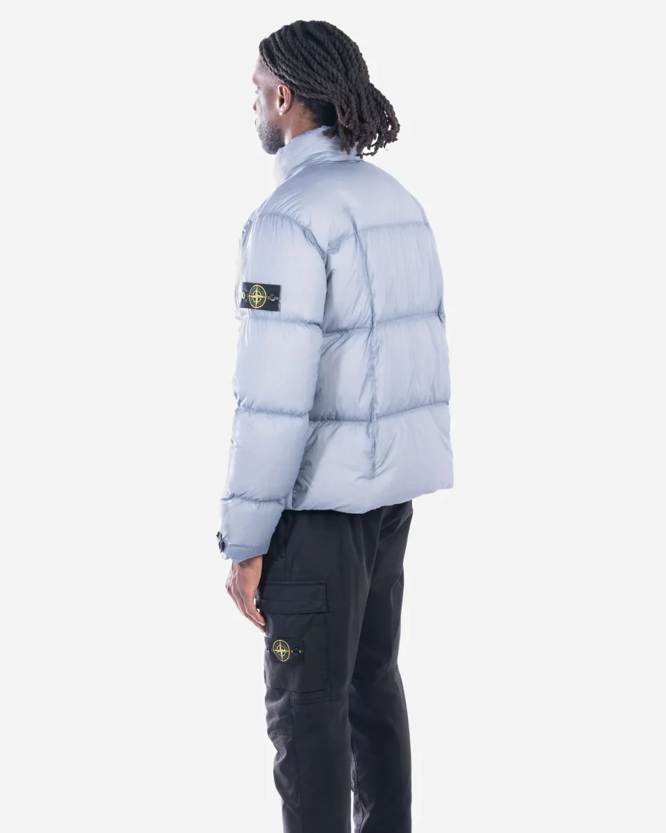 Doudoune à Col Montant Dark Blue – Image 5