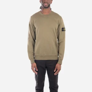 Sweatshirt Ras-du-Cou Military Green