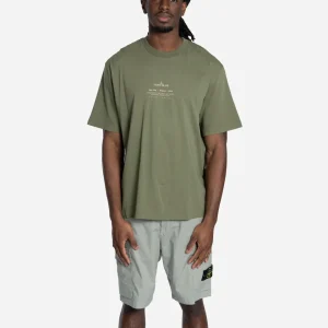 Ss T-Shirt Military Green