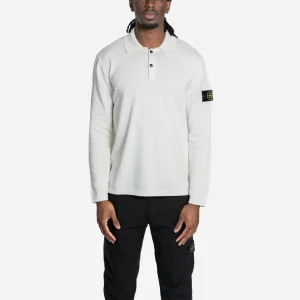 Polo à Manches Longues Ivoire