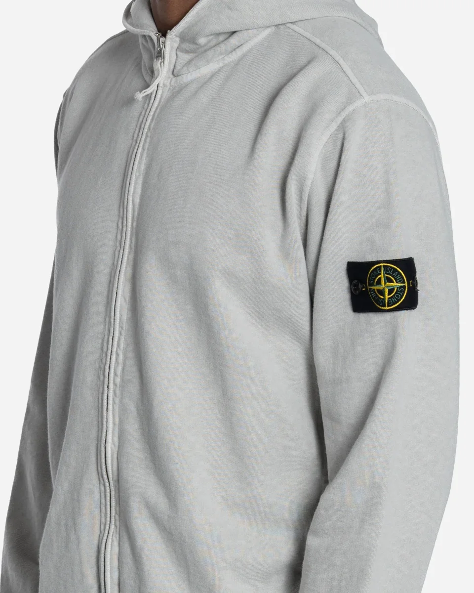 Sweatshirt Zippé Pearl Grey – Image 3