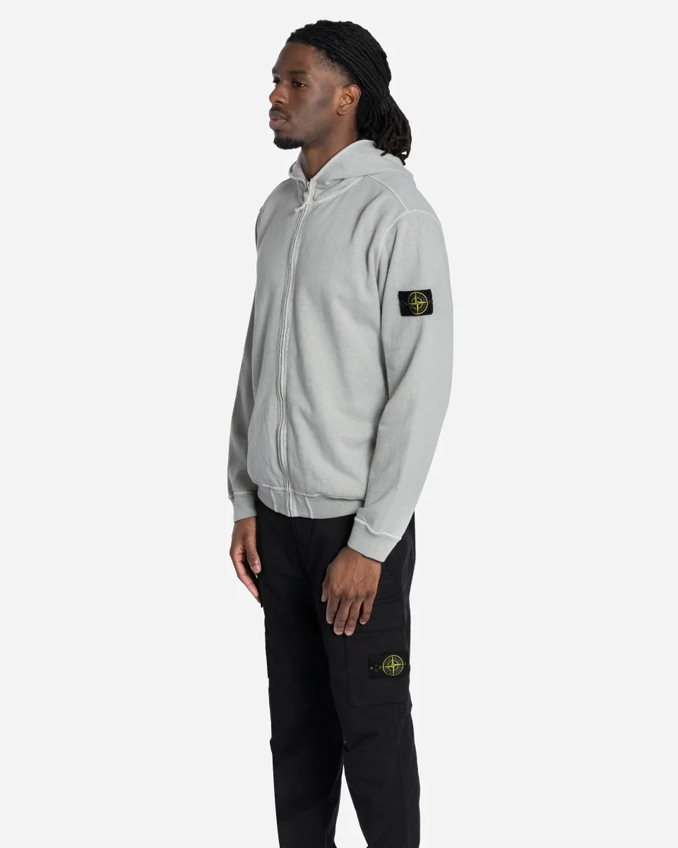Sweatshirt Zippé Pearl Grey – Image 4