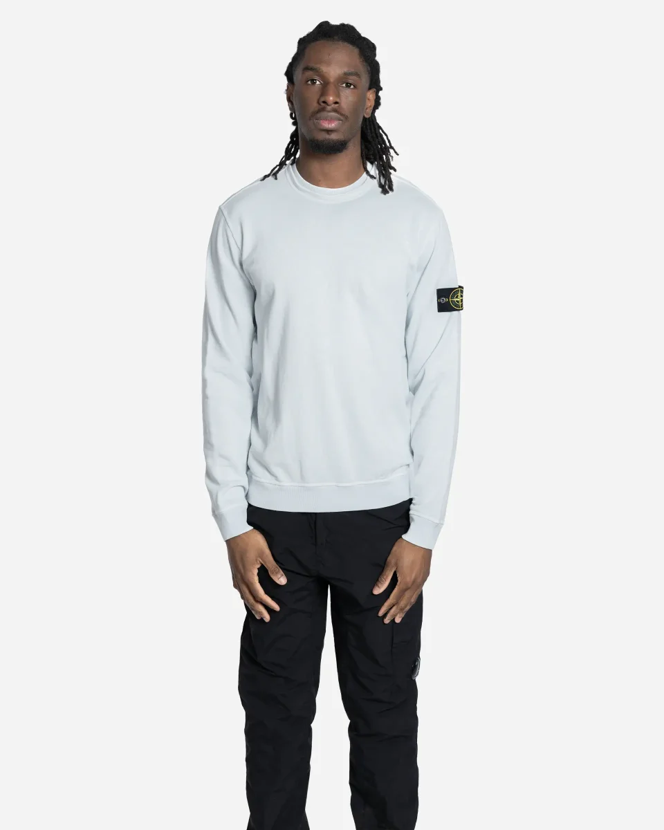 Sweat-shirt Ras-du-cou Sky Blue – Image 2