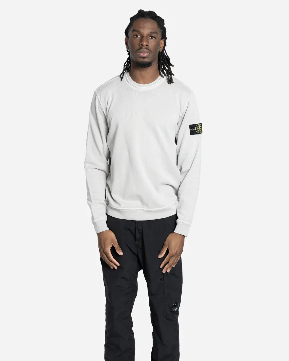 Sweat-shirt Ras-du-cou Pearl Grey – Image 2