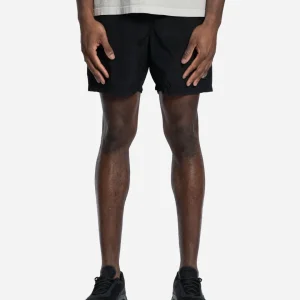 Short de Bain en Nylon Metal Noir