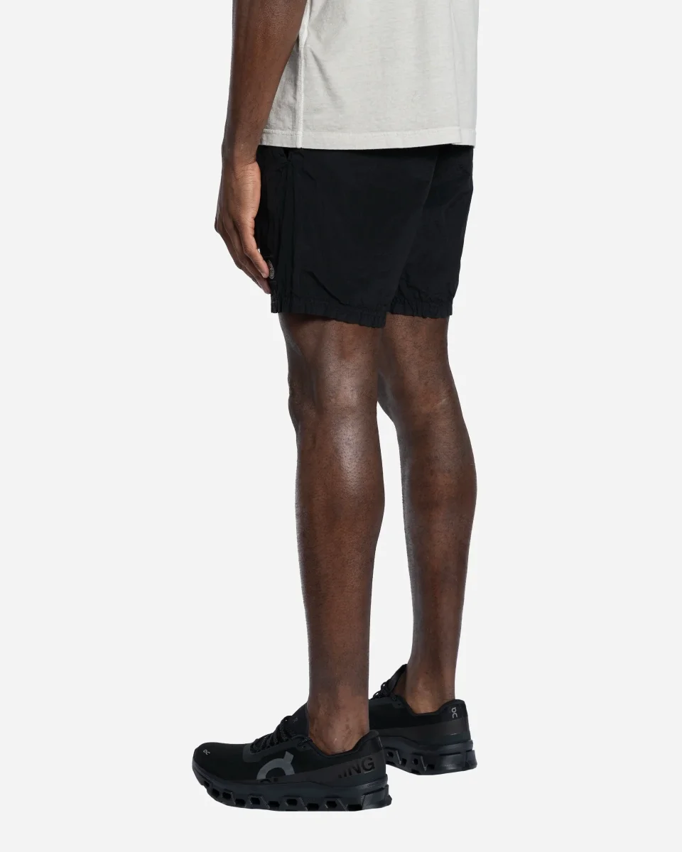 Short de Bain en Nylon Metal Noir – Image 5