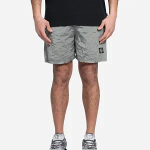 Short de Bain Mi-Long Pearl Grey