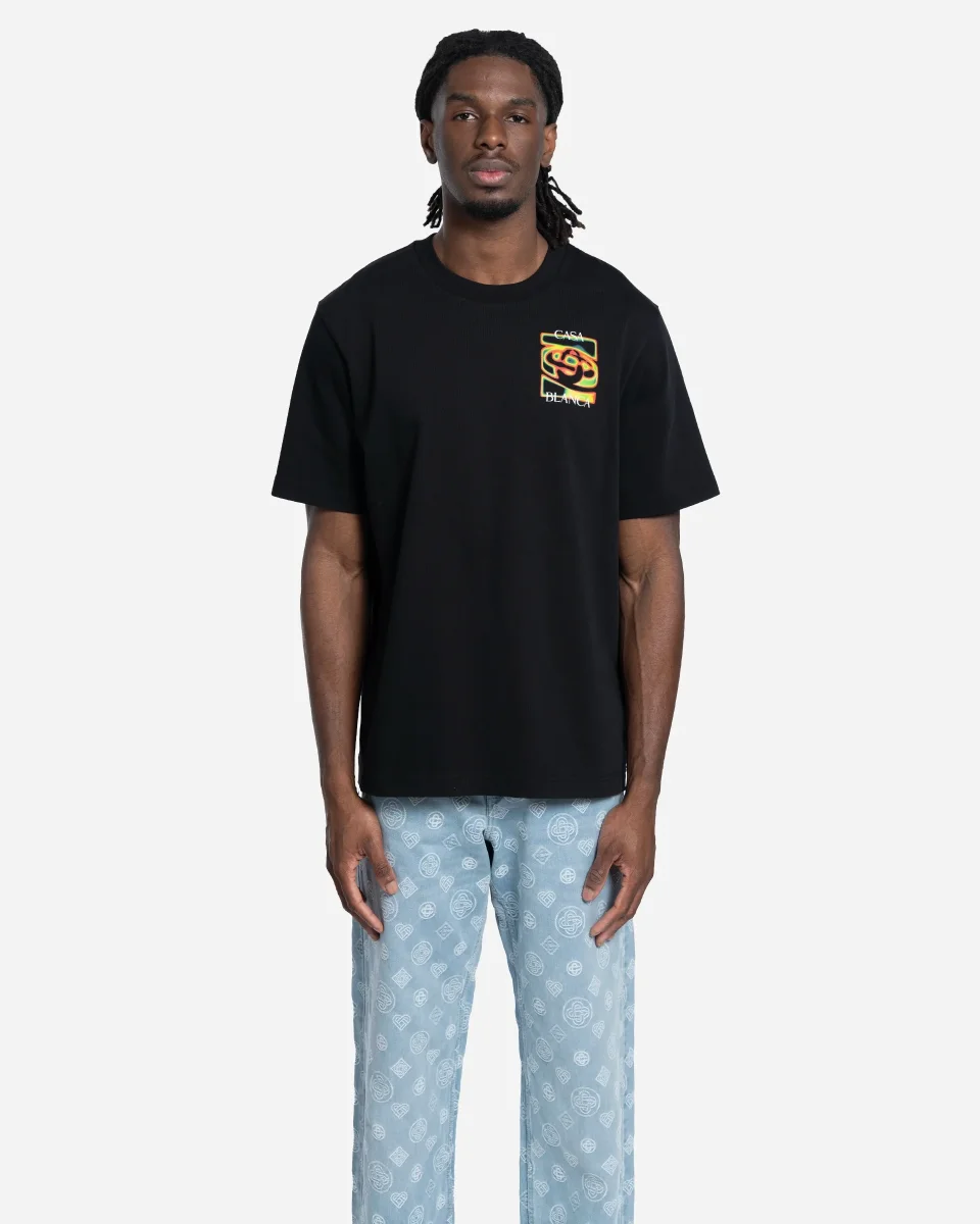 T-Shirt Heat Map Noir – Image 3