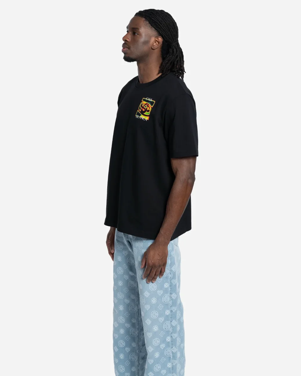 T-Shirt Heat Map Noir – Image 4